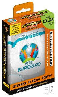2021 KICK OFF UEFA EURO 2020 NORDIC EDITION - PLECHOVÝ BOX - MALÝ ( 4+3 )